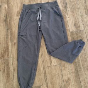 FIGS Zamora Joggers Graphite Gray Scrub Pants Women’s Hospital Scrubs